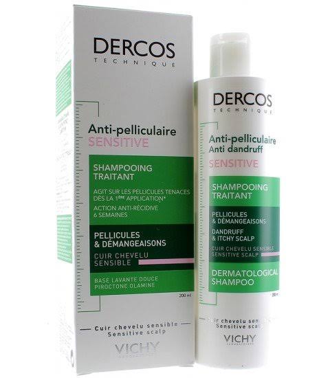 VICHY DERCOS PROMO SHAMP ANTI PELLICULAIRE CHEVEUX GRAS200ML